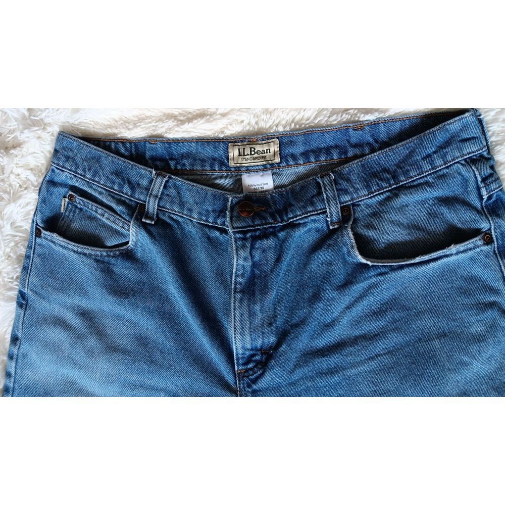 L.L. Bean Men's Denim Jeans 36x30‎
